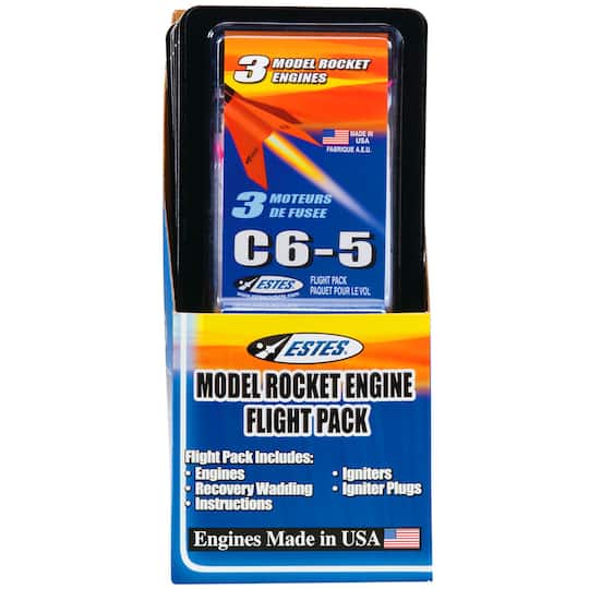 Estes® Rocket Engine Flight Pack, C6-5 | Michaels®